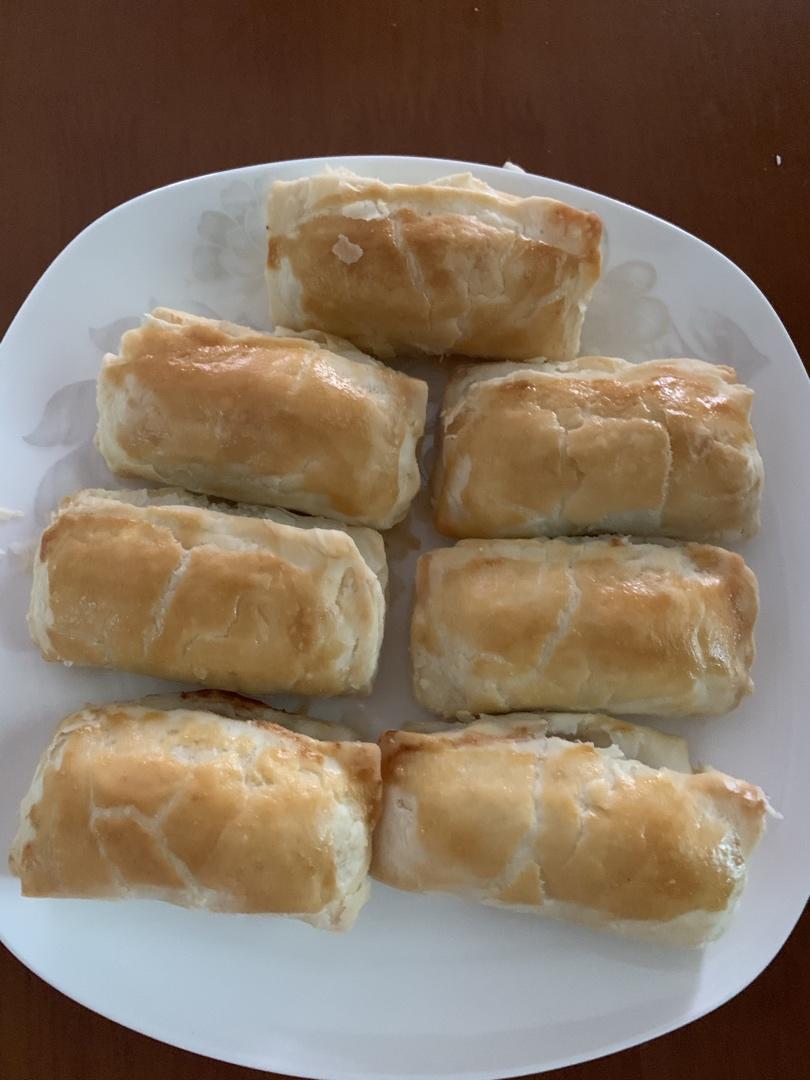 叉烧酥，内有极简叉烧肉馅料做法