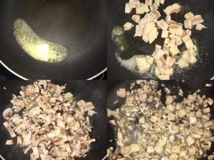 鸡肉奶油蘑菇汤的做法 步骤2