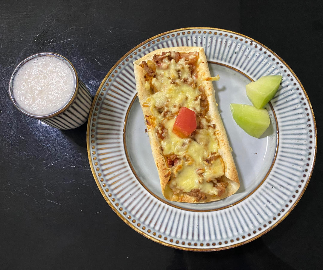 🍅番茄芝士牛肉卷‼️复刻星爸爸同款🌮巨简单