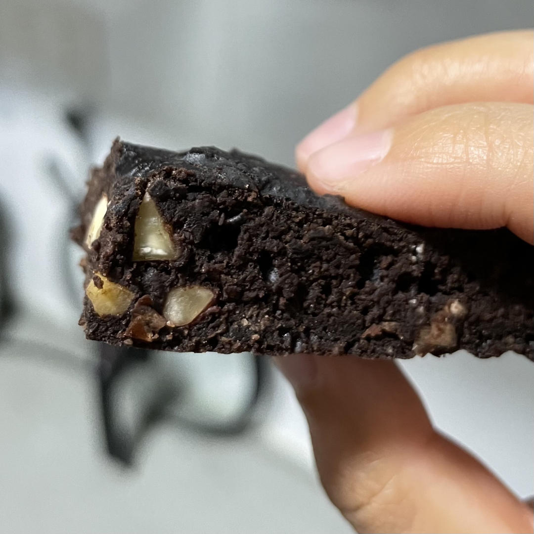 低卡燕麦香蕉可可布朗尼