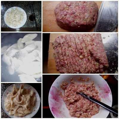 白菜猪肉馅水饺的做法