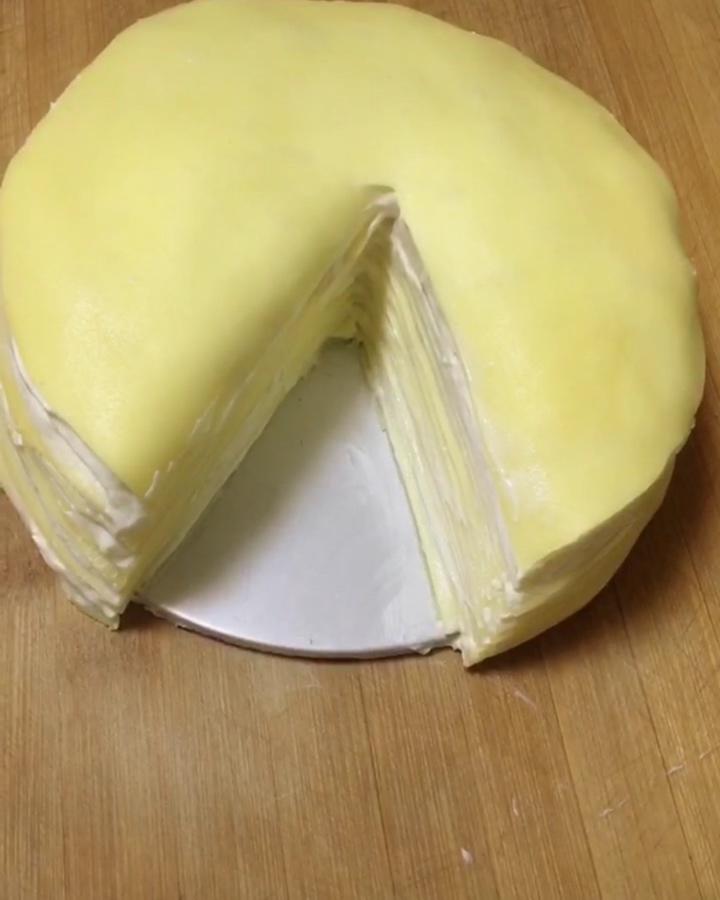 榴莲千层蛋糕