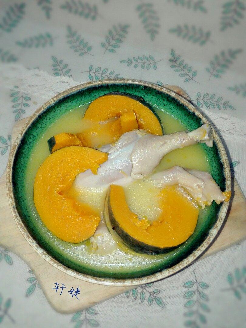 贝贝南瓜鸭腿汤