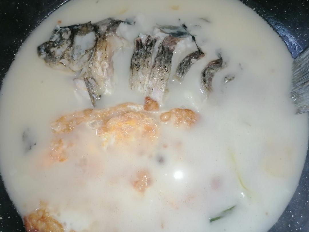 这样做的鲫鱼汤超好喝，奶白奶白的
