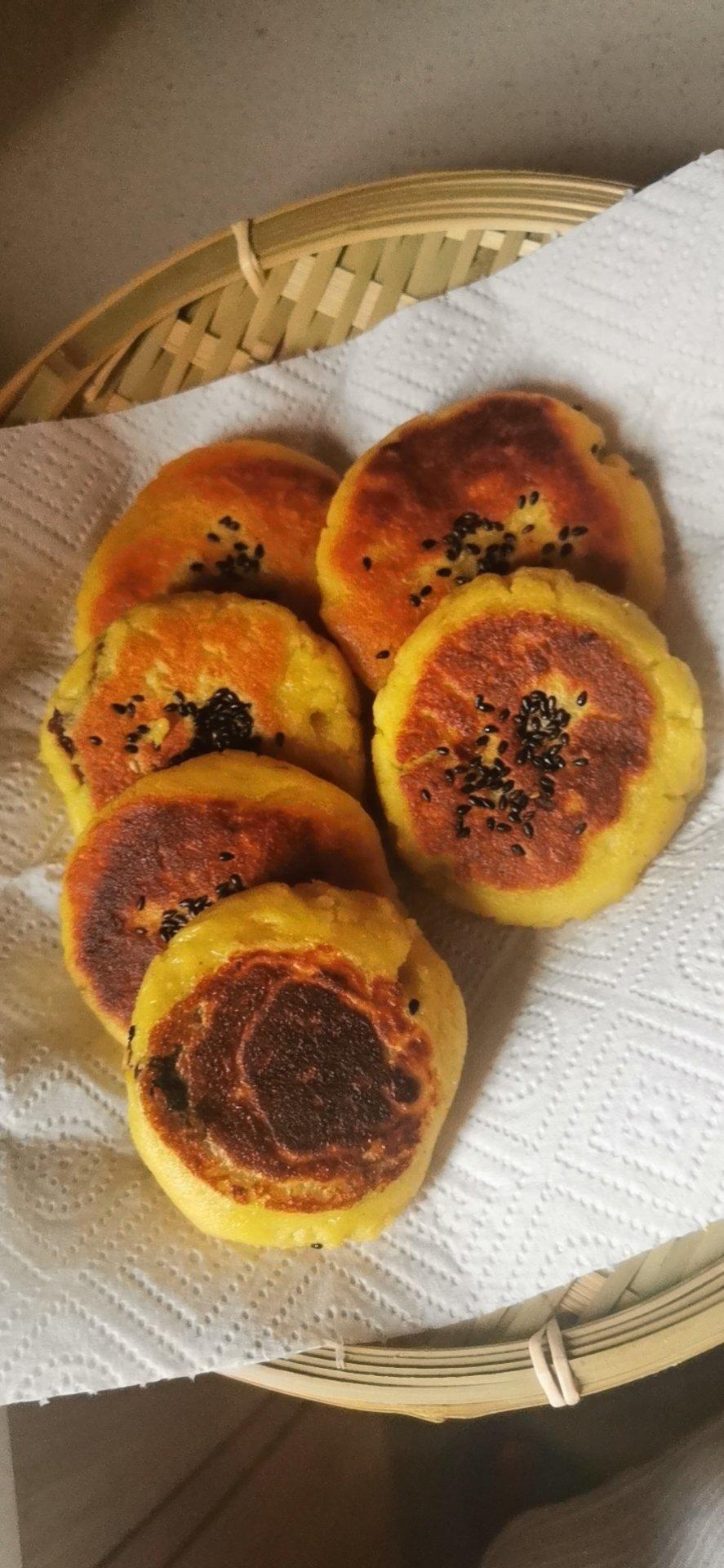 超简单的家常南瓜饼