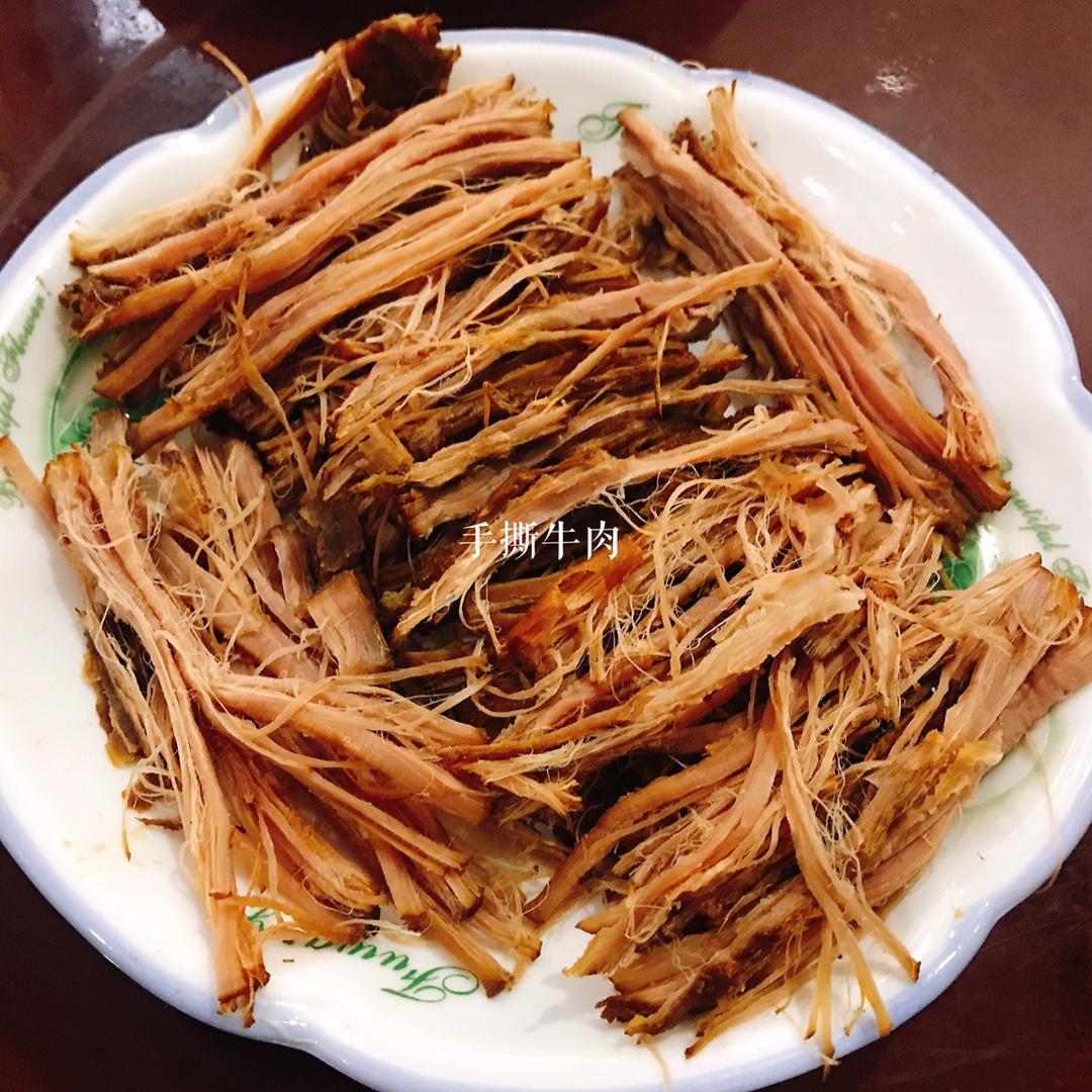 好吃到停不下来的手撕牛肉