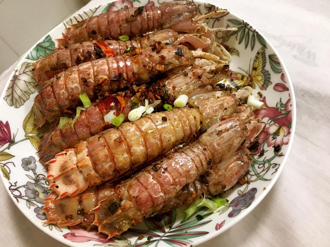 椒盐皮皮虾