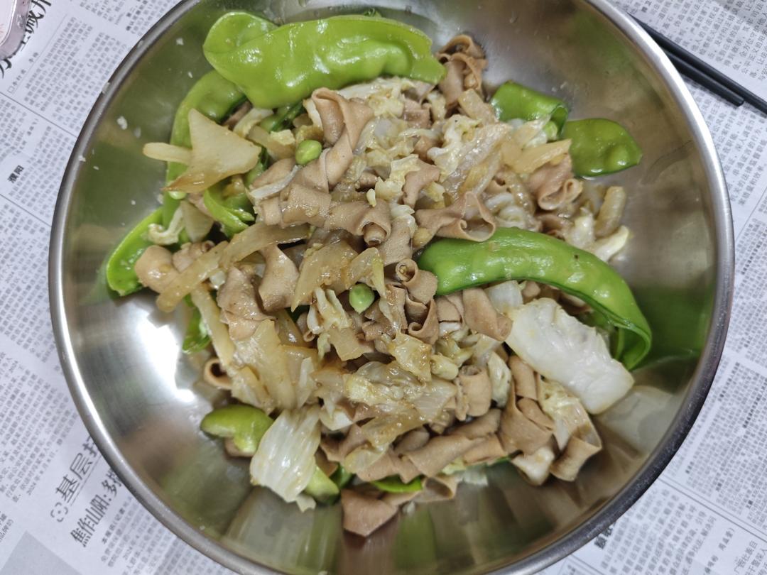 【豉油皇鹅肠】掐着表做的一道菜，30秒就上桌！爽脆到不敢相信！