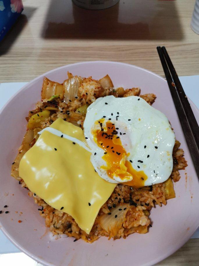 升级版辣白菜炒饭😭姜食堂同款🌟泡菜饭开出了p.o 斯密达