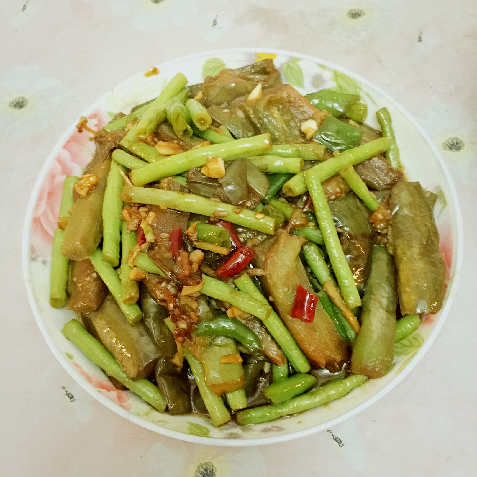 茄子豆角