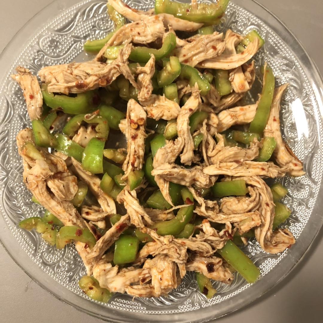 凉拌鸡胸肉丝