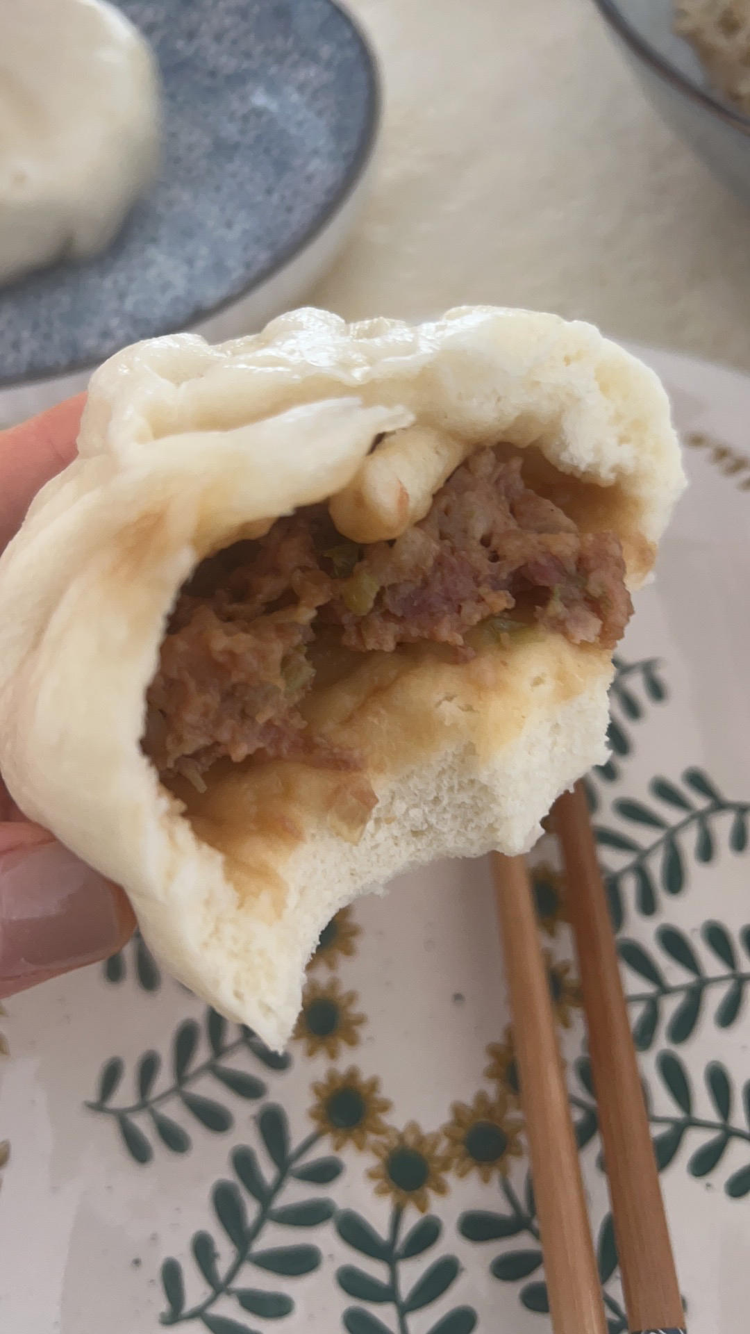 神仙配方肉包子     6个左右