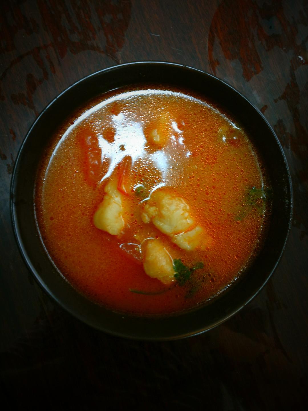 番茄龙利鱼汤--松下SR-ANY151-P IH变频电饭煲