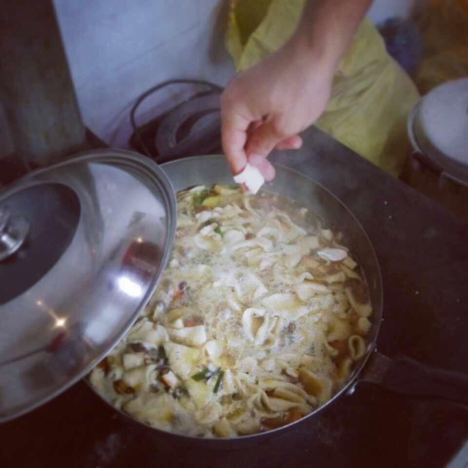 新疆汤饭（揪片子）附揪面片图解