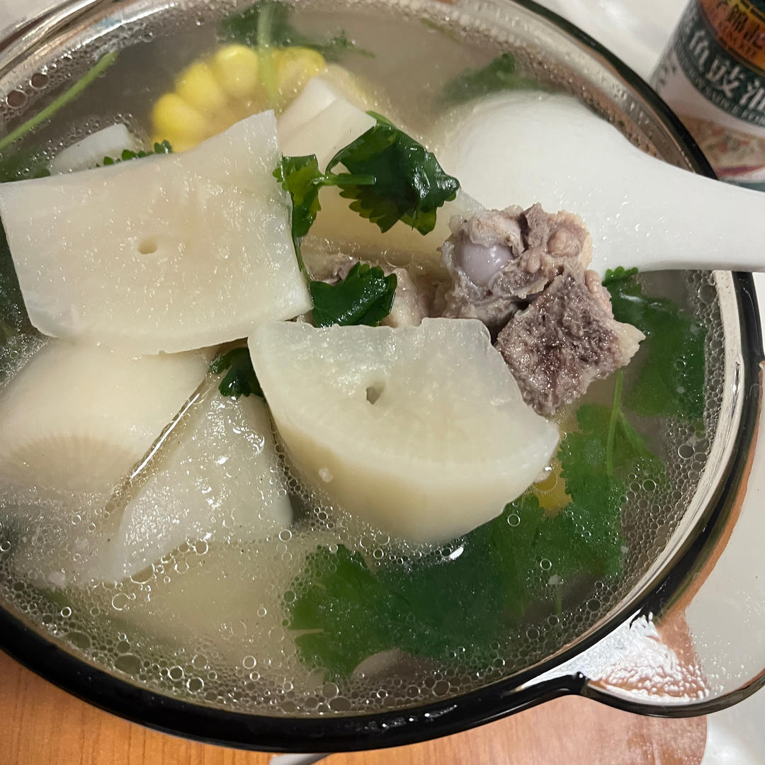 清炖排骨萝卜汤