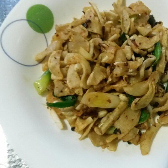 清炒萝卜干的做法