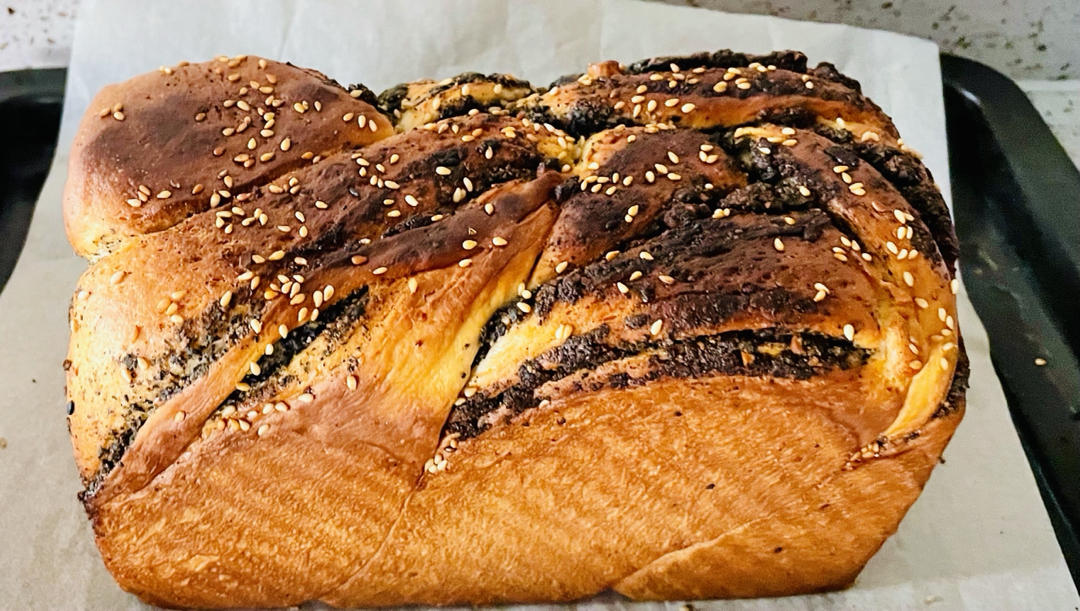 椰蓉吐司面包 Coconut Loaf