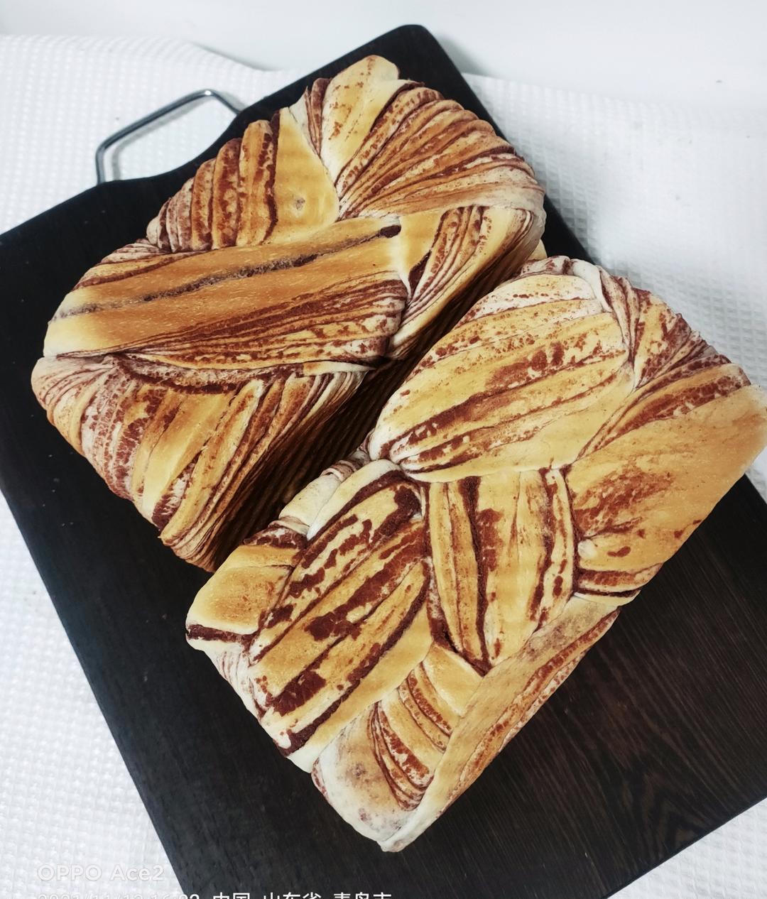 豆沙大理石吐司