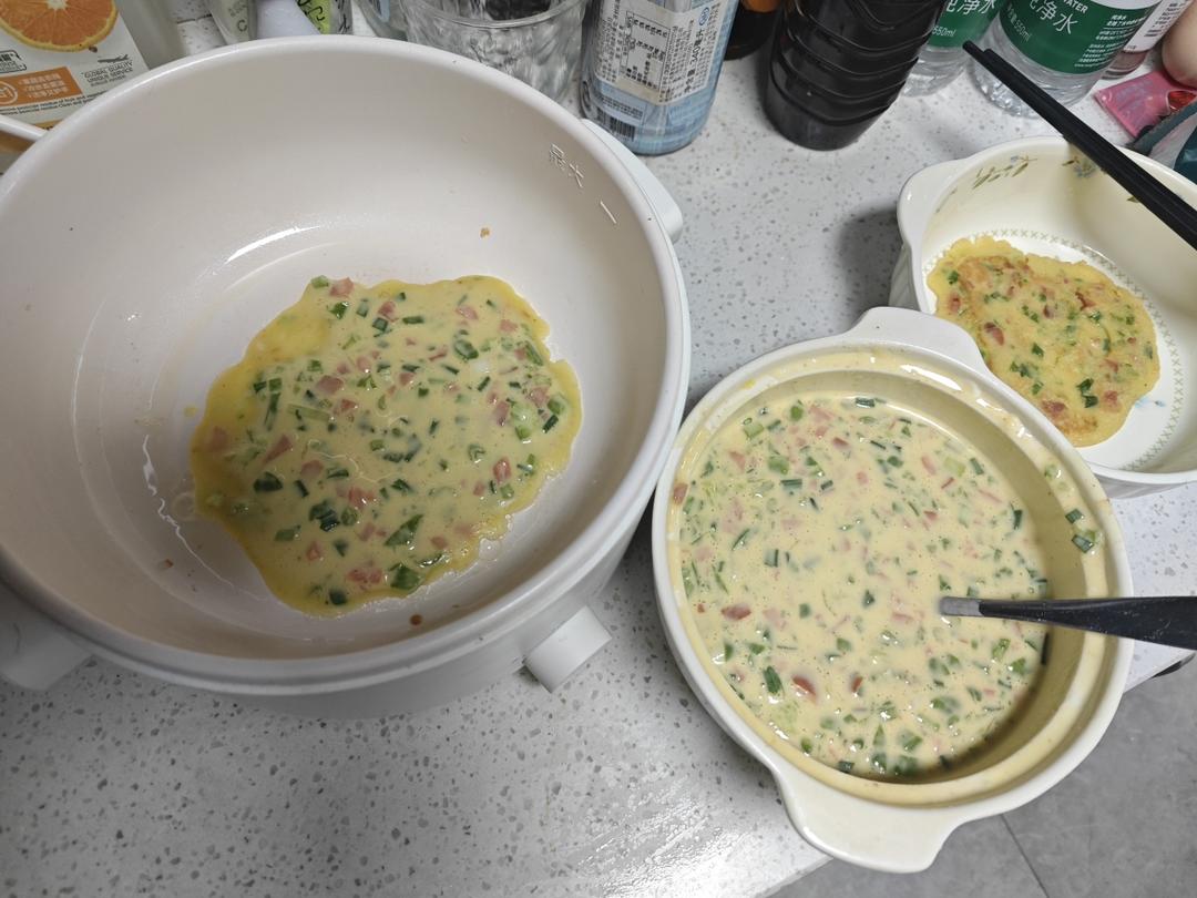简单又营养的葱花鸡蛋饼