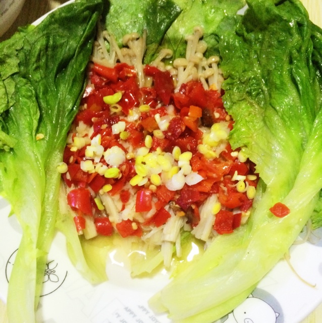剁椒金针菇