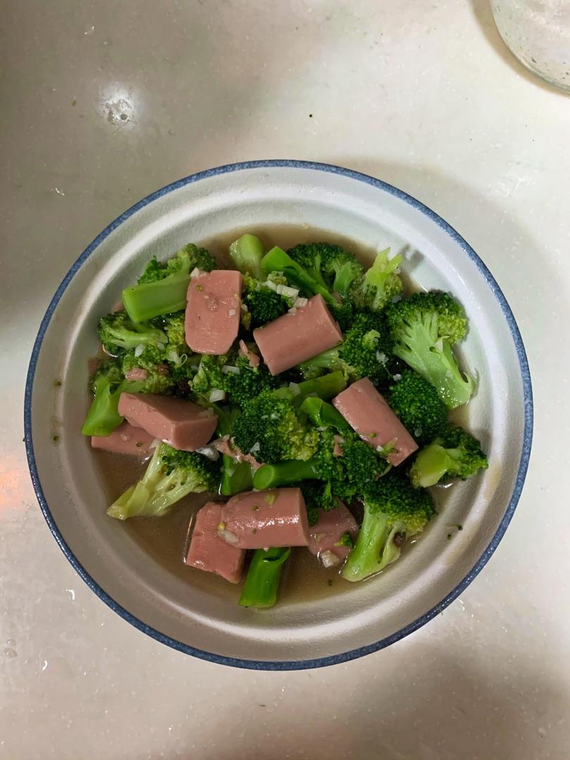 蚝油蒜蓉西兰花
