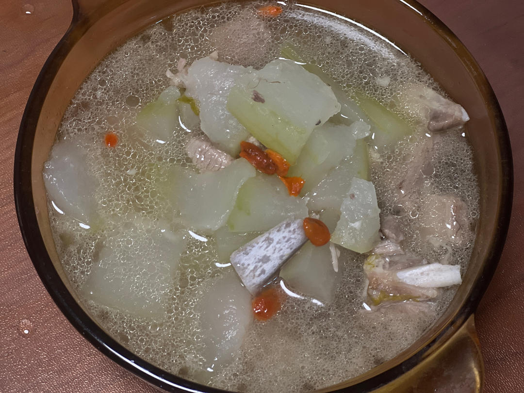 冬瓜排骨汤，夏天的味道