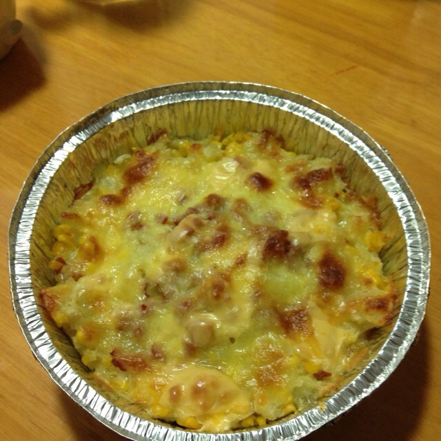 芝士培根焗薯蓉