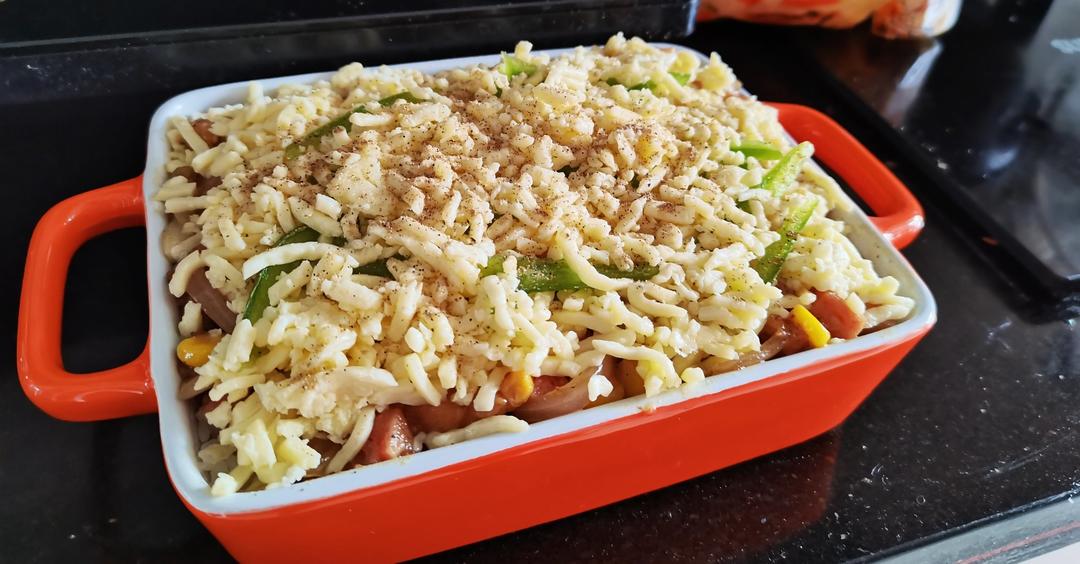 番茄鸡肉浓情焗饭【两人份】