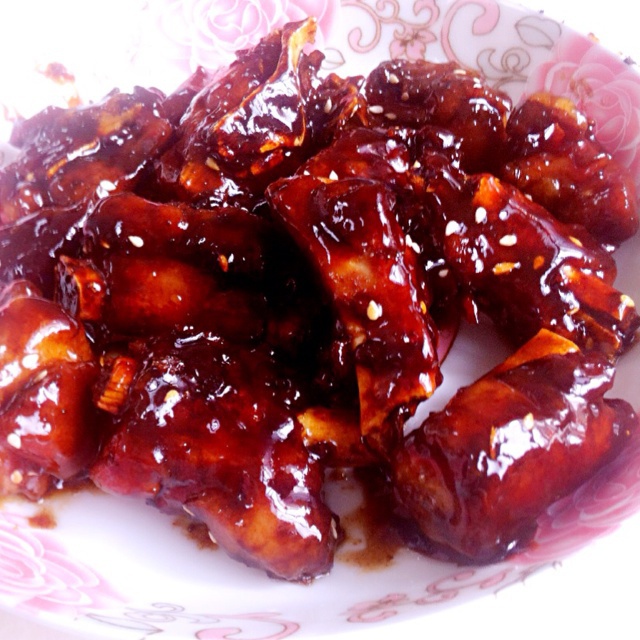 懒人版糖醋排骨