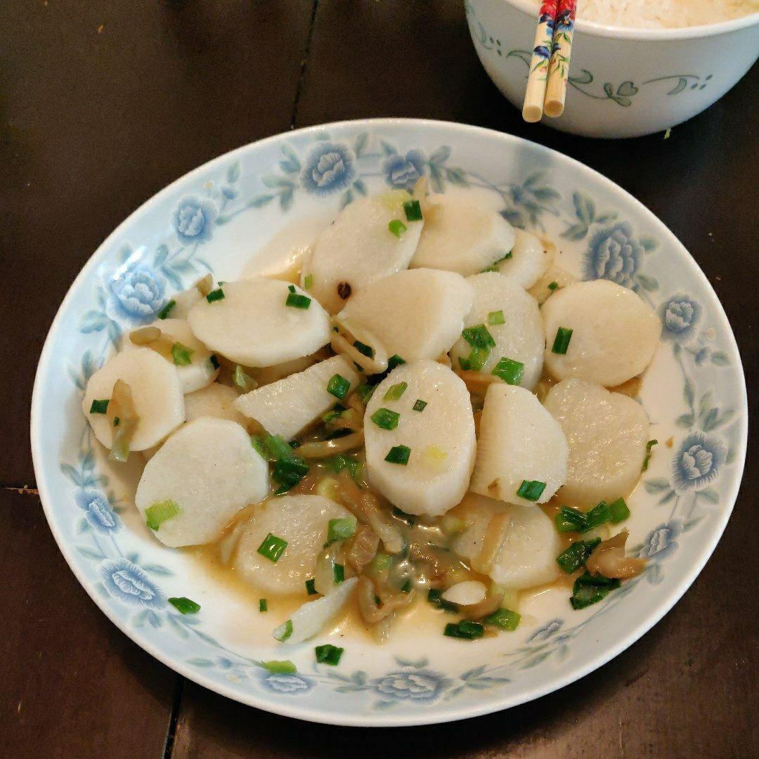 清炒淮山（山药）