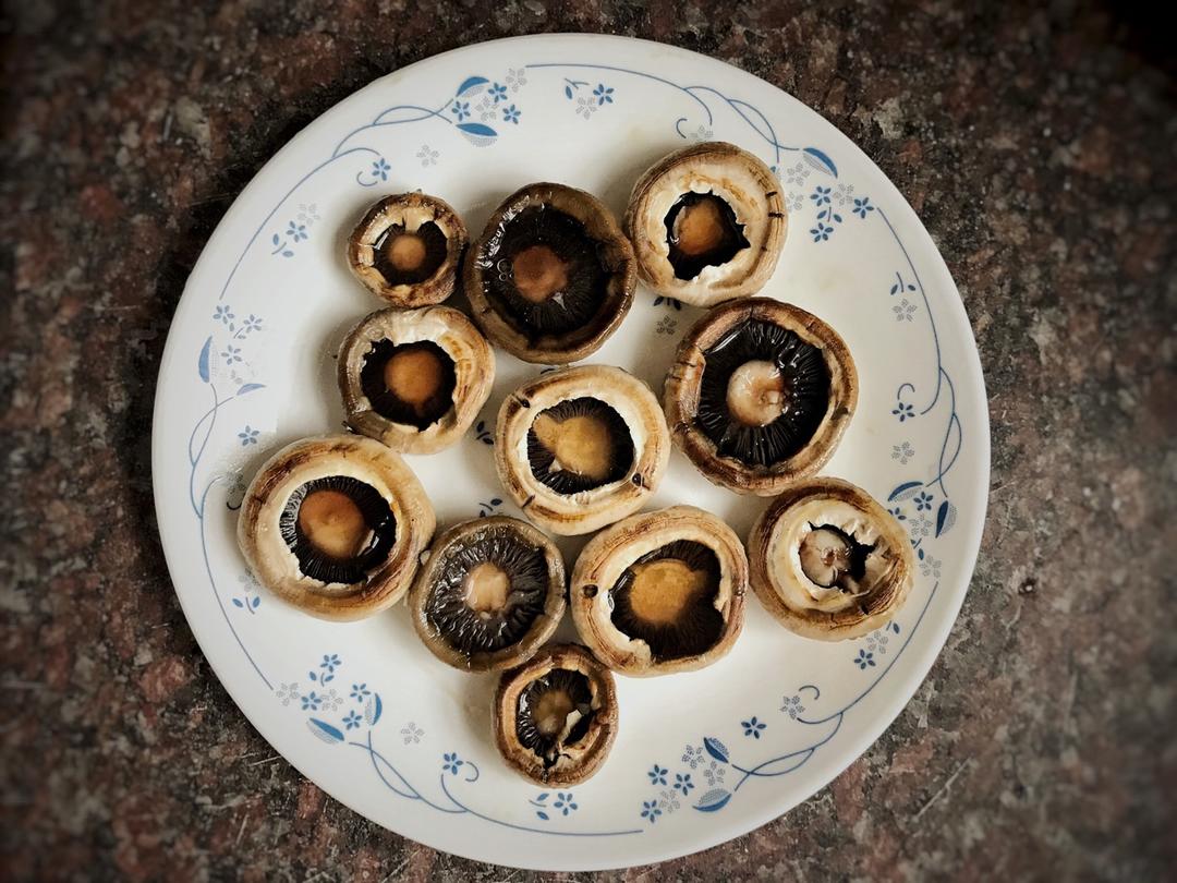 保留最原始鲜味儿的煎口蘑