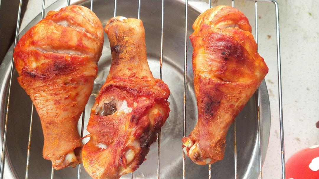 烤箱烤鸡腿