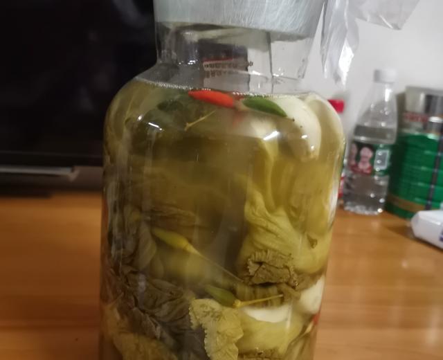 超简单腌酸菜（广东水咸菜）