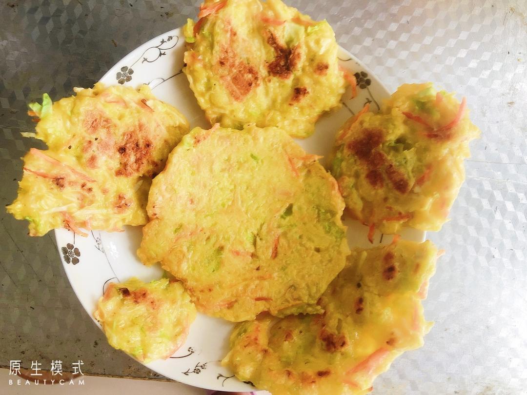 简单蔬菜饼的做法