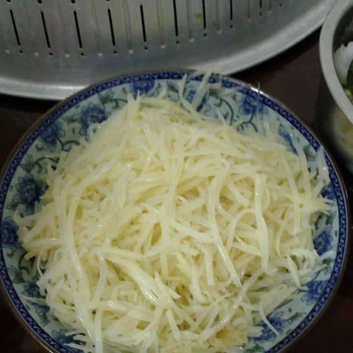 清炒土豆丝！