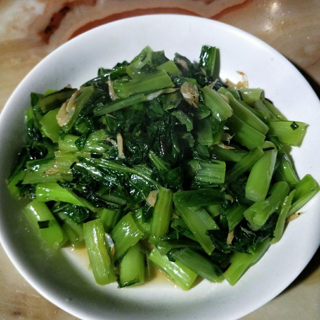 虾皮炒芥菜