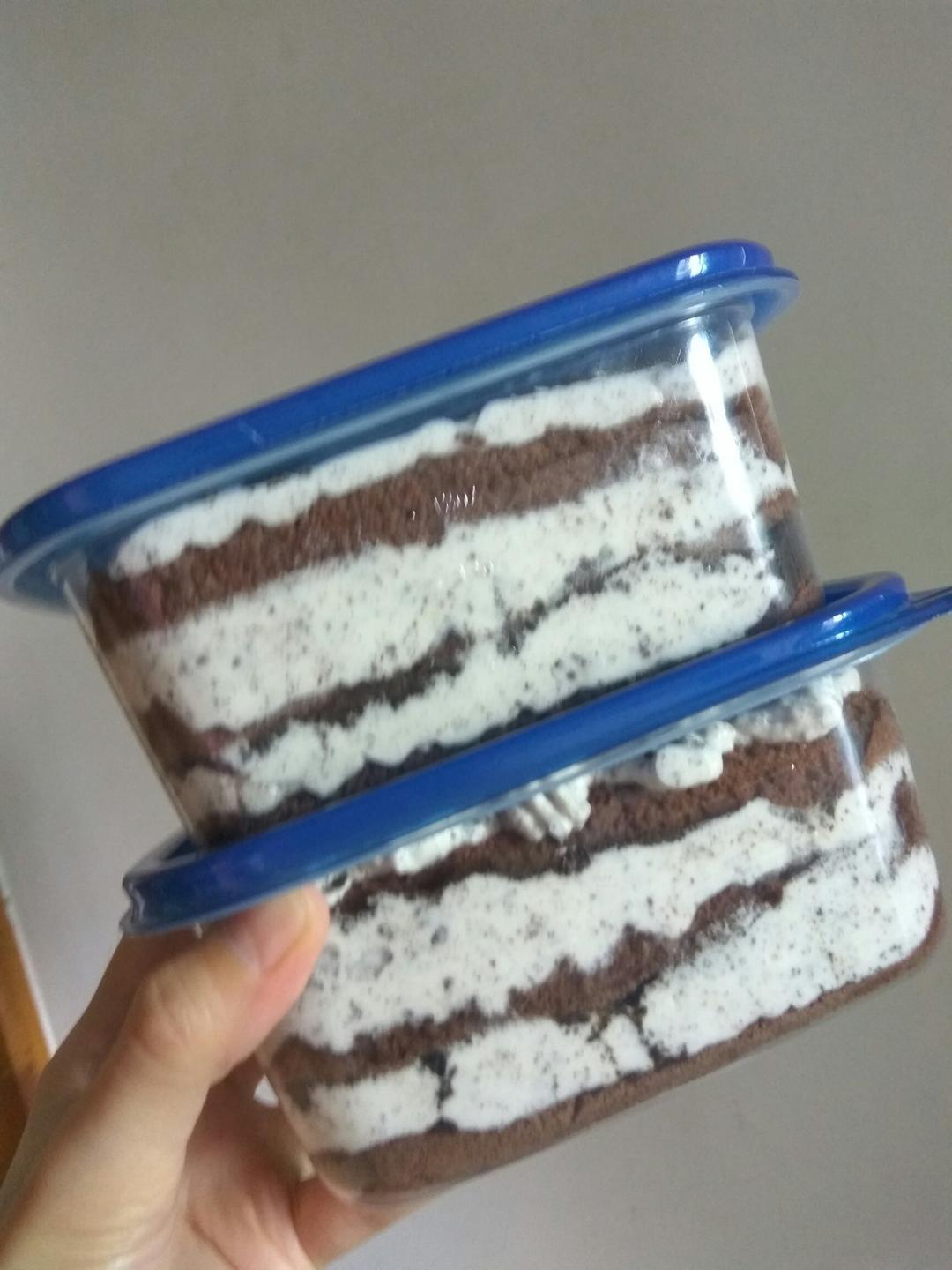 好吃到流泪的奥利奥咸奶油盒子蛋糕