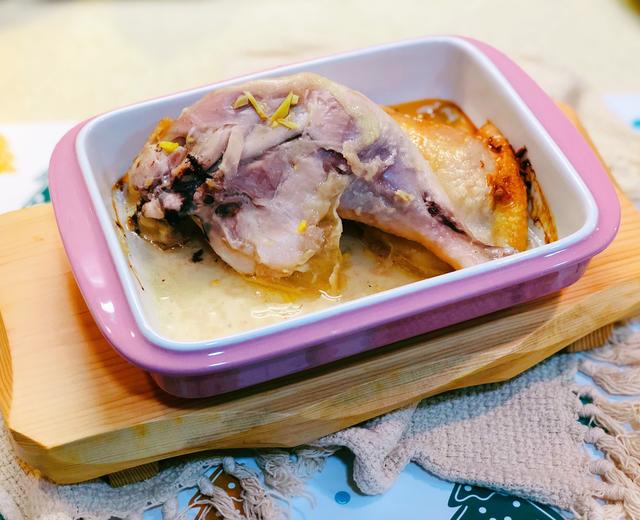 给孩子的+超快手又很营养的“一只鸡腿饭”🍗的做法