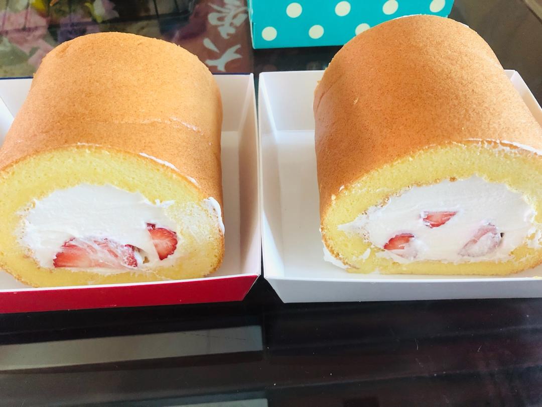 肥而不腻的超厚瑞士卷