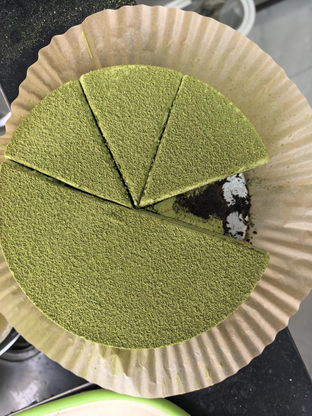 6寸抹茶慕斯