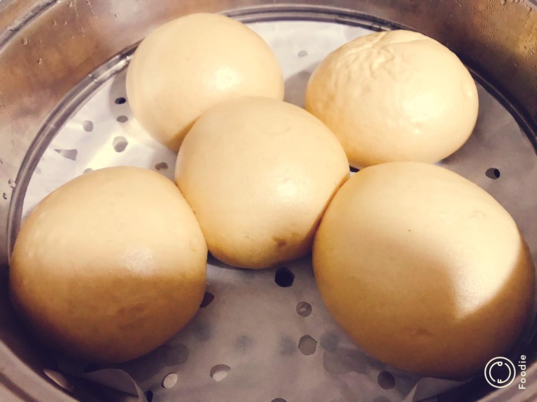 有着面包口感的红糖馒头（一次发酵）