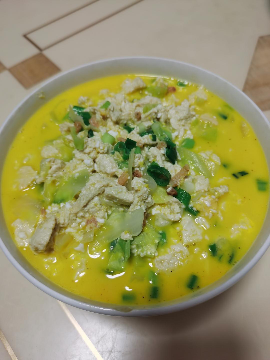 咸鸭蛋豆腐