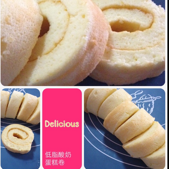 0负担——伪轻乳酪蛋糕卷