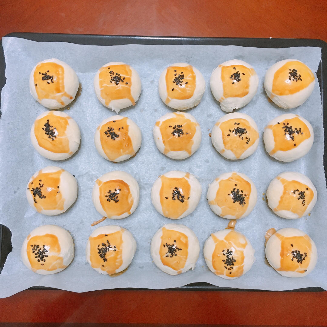 超简单 免揉 酥掉渣的蛋黄酥(超详细附全程视频)不破酥『万能酥皮』