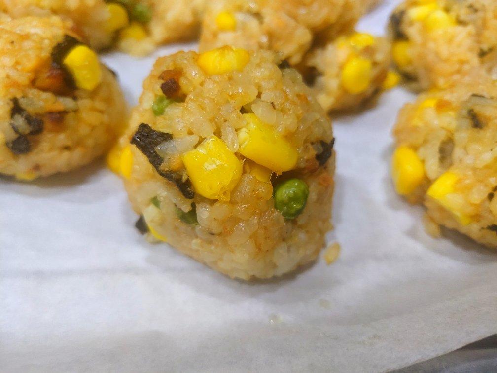 🔥剩米饭的神仙吃法！！巨好吃👉日式烤饭团