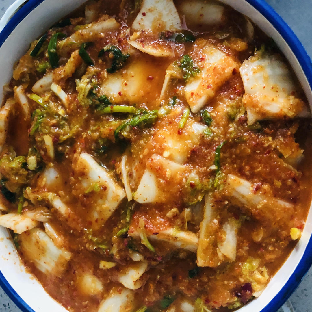 全老师家的辣白菜（韩国的一种家庭做法）