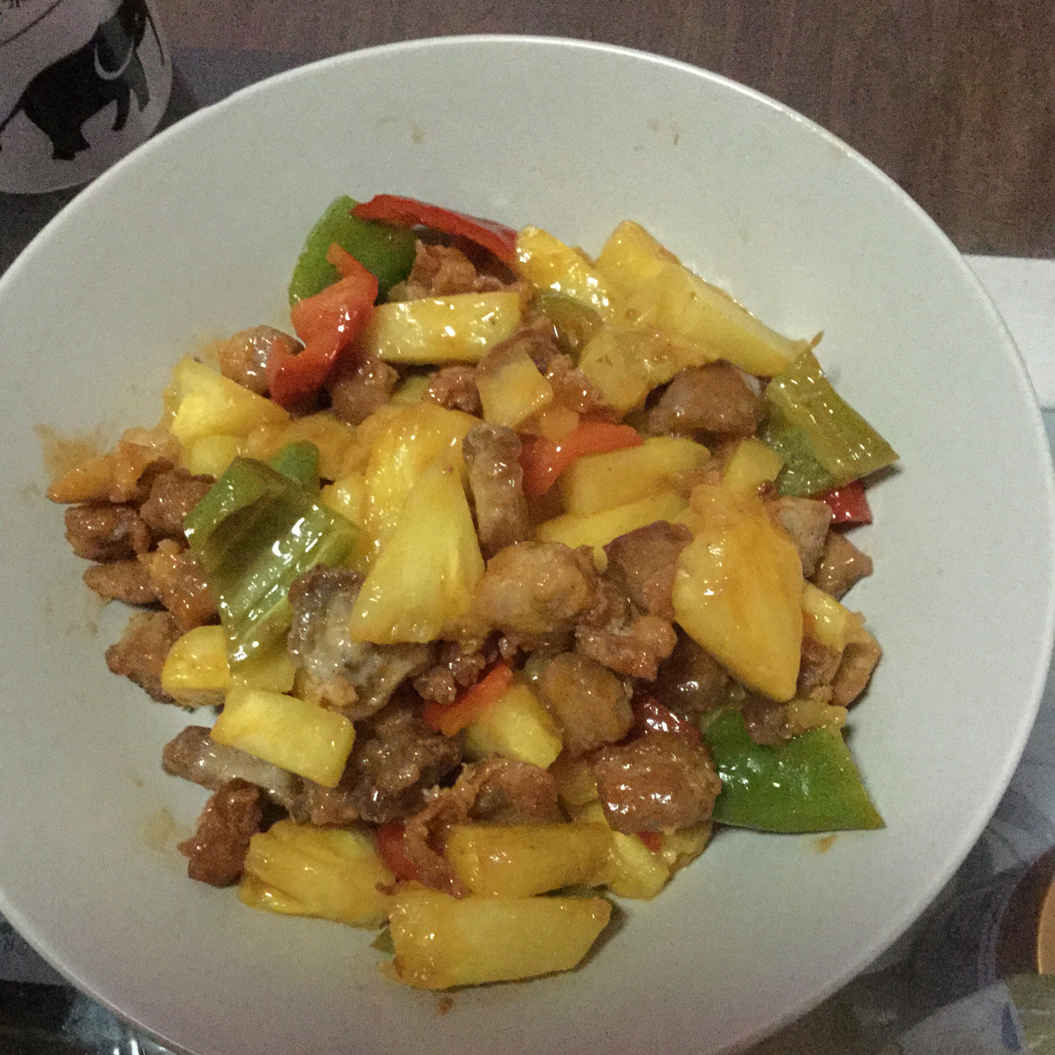 菠萝咕咾肉