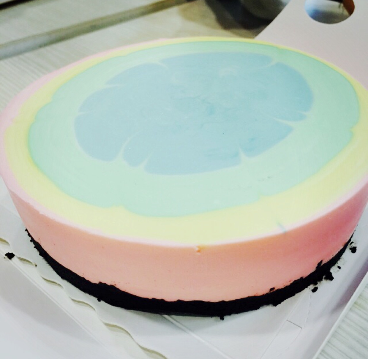 彩虹芝士蛋糕（6寸圆模）