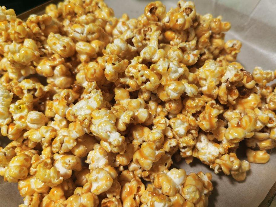 一招搞定小朋友的黄油焦糖爆米花，简单又好吃
