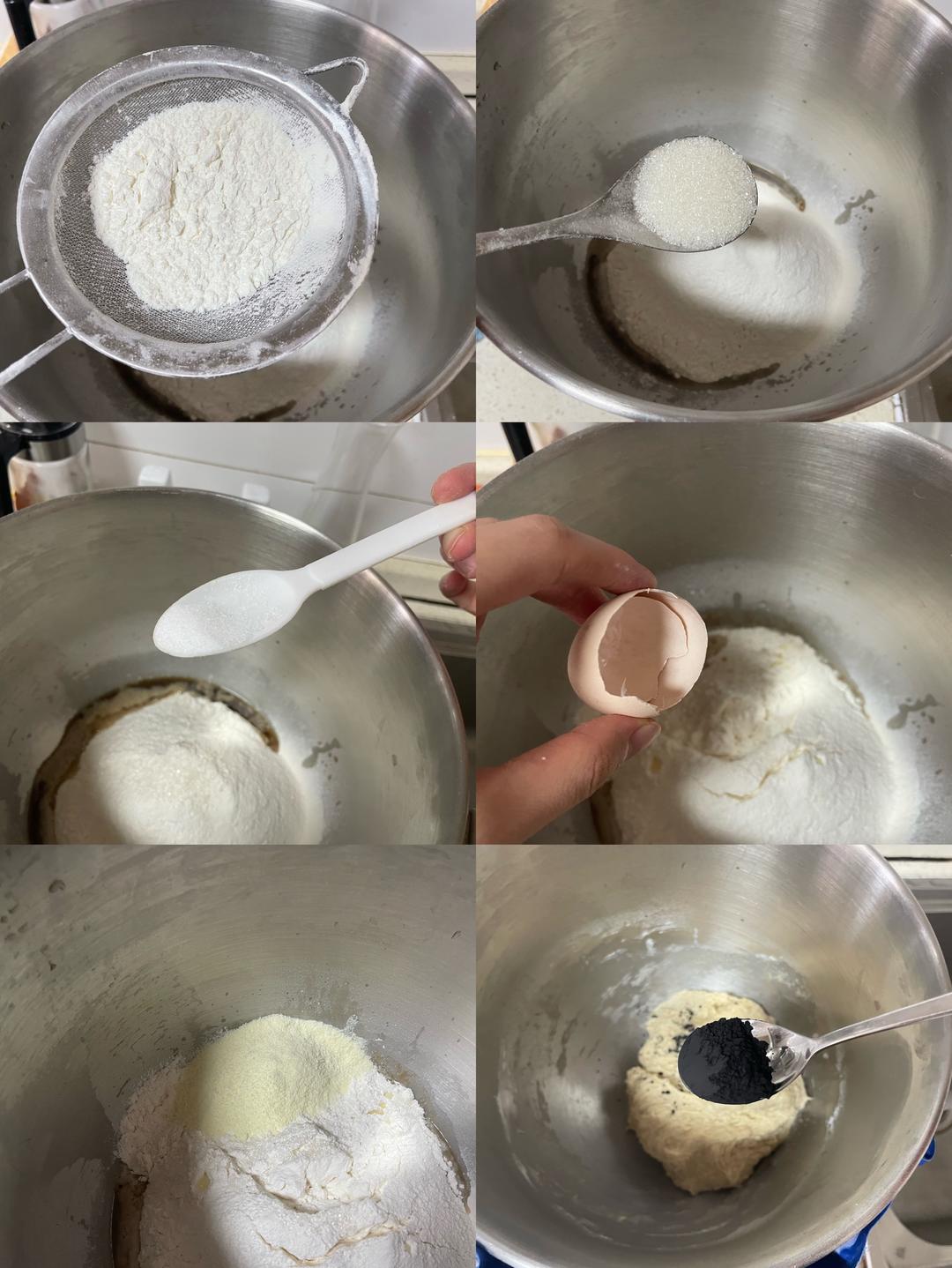 纯奶手撕吐司的做法 步骤1